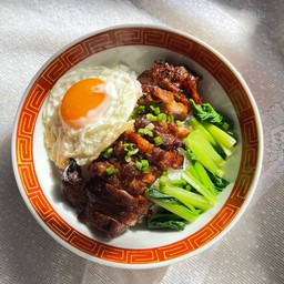 บะหมี่หมูแดง บางแก้ว