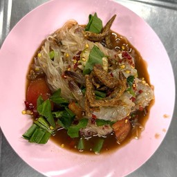 ตำเส้นเล็กกุ้งสด