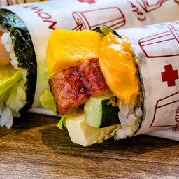 เบอร์ริโต้ ปลาไหลครีมชีส