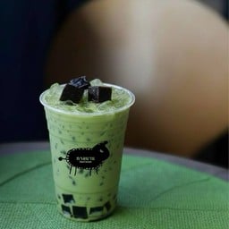 ชาเขียว เฉาก๊วย (เย็น)