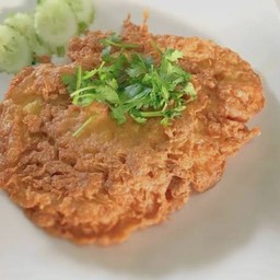 ข้าวไข่เจียวไก่สับ