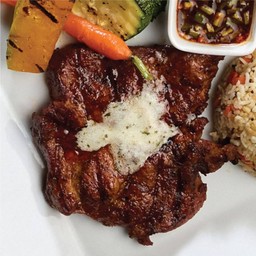 สเต๊กหมูสันคอ