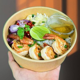 ข้าวขยำกุ้ง