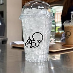 แก้วเปล่า+น้ำแข็ง