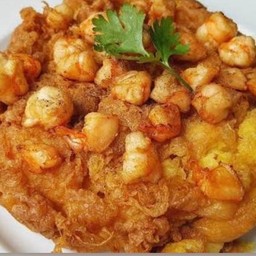 ไข่เจียวกุ้งสับ