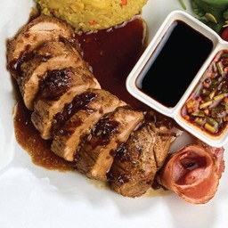 สเต๊กหมูสันใน