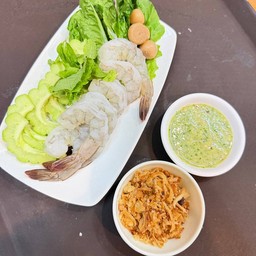 กุ้งแช่น้ำปลา