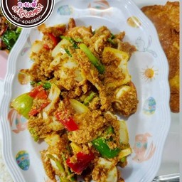 ข้าวรวมผัดผงกะหรี่