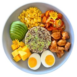 Teriyaki Chicken Quinoa Bowl