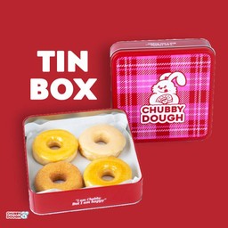 โดนัท 4 ชิ้น และกล่อง Chubby Box