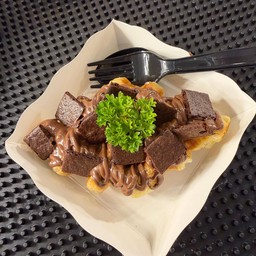 นูเทลล่า+บราวนี่กรอบ