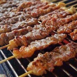 เนื้อย่าง ชุดใหญ่ 10 ไม้