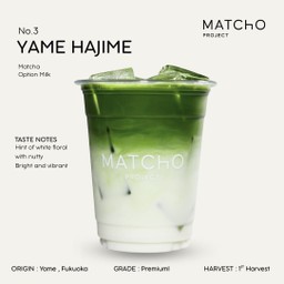 No.3 Yame Hajime Latte