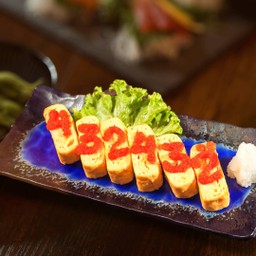 1306.MENTAIKO DASHIMAKIJapanese Omelet with Cod Roe sauce