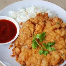 ข้าวไข่เจียวหมูสับ