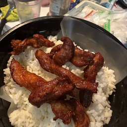 ข้าวหมูแดดเดียว