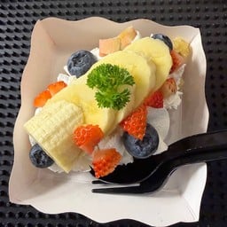 วิปครีม+ผลไม้รวม