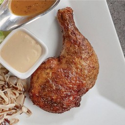 สเต๊กไก่ย่างโรสแมรี่