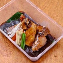 ปลาหิมะต้มซีอิ๊วญี่ปุ่น