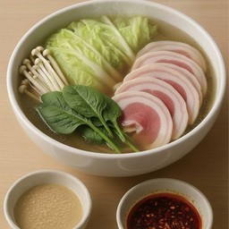 ต้องลอง! ชาบูสันคอหมูสไลด์ ซุปปลาดาชิ