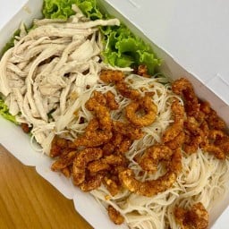 กินหมี่ - หมี่ไก่ฉีก