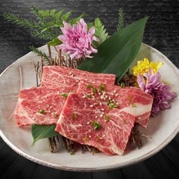 เนื้อวากิวAus.สันคอสไลด์ย่าง