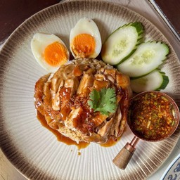 ข้าวหน้าไก่ย่าง