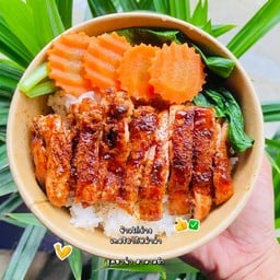 บะหมี่ไก่เทอริยากิ Halal