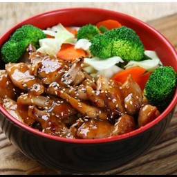 [อร่อยซ่ากับโค้ก] ข้าวไก่เทอริยากิ +  โค้ก ออริจินัล (ขวด) 