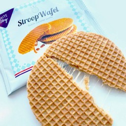 วาฟเฟิลสไตล์ดัชต์ สอดไส้คาราเมล