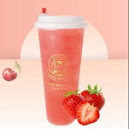 ชาเขียวสตอเบอรี่