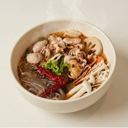 สุกี้หม่าล่าหมู