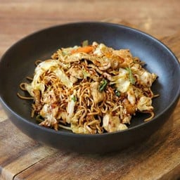 มาม่าผัดหม่าล่าหมู