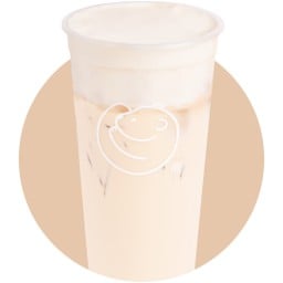 นมน้ำตาลแดงนุ่มชีส