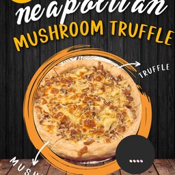(10 inches) Pizza Wild Mushroom and truffe