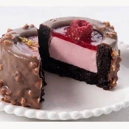 บราวนี่ราสเบอร์รี่มูสเค้ก