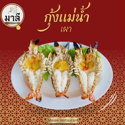 กุ้งแม่น้ำเผา (Udang Galah  Bakar)
