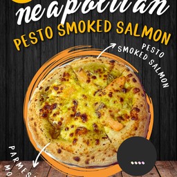 (10 inches) Pizza Pesto Smoked Salmon