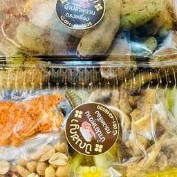 [เซตสุดฮิต] มะขามอ่อน แจ่วปลาร้า + ยำมะม่วง ข้าวโพด ปลากรอบ