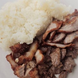 ข้าวเหนียวหมูทอด โลตัส สาขาลำลูกกาคลอง7