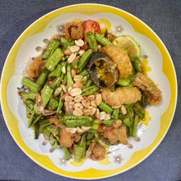 ตำถั่วแคปหมู