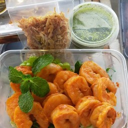 กุ้งย่างมันกุ้ง ไม้ละ89บาท