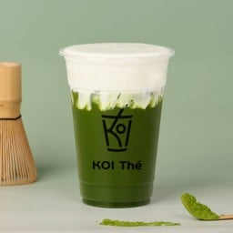 อูจิ มัทฉะ ท็อปด้วยครีมนมสด แบบยกดื่ม (Topping are NOT available)