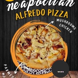 (10 inches) Pizza Alfredo