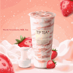 Mochi Strawberry Milk Tea