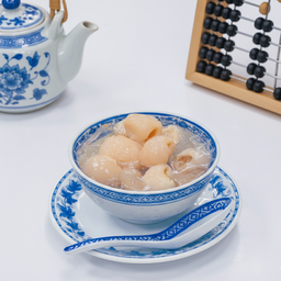 ลิ้นจี่น้ำแข็ง 冰镇荔枝糖水Iced Lychee in Syrup