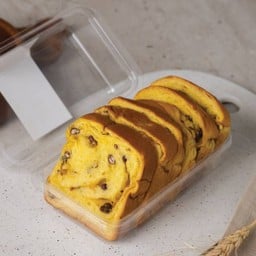 ขนมปัง ฟักทองผสมลูกเดือย ถั่วแดง