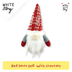 ตุ๊กตาคริสมาสสีแดง