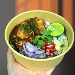 ข้าวขยำ ปลากระป๋อง