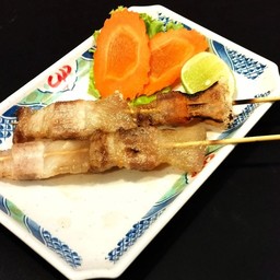 หมูสามชั้นย่างเกลือ